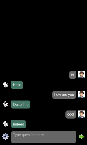 Взломанная Ghost chat bot (Гостчатбот)  [МОД Меню] — последняя версия apk на Андроид screen 2