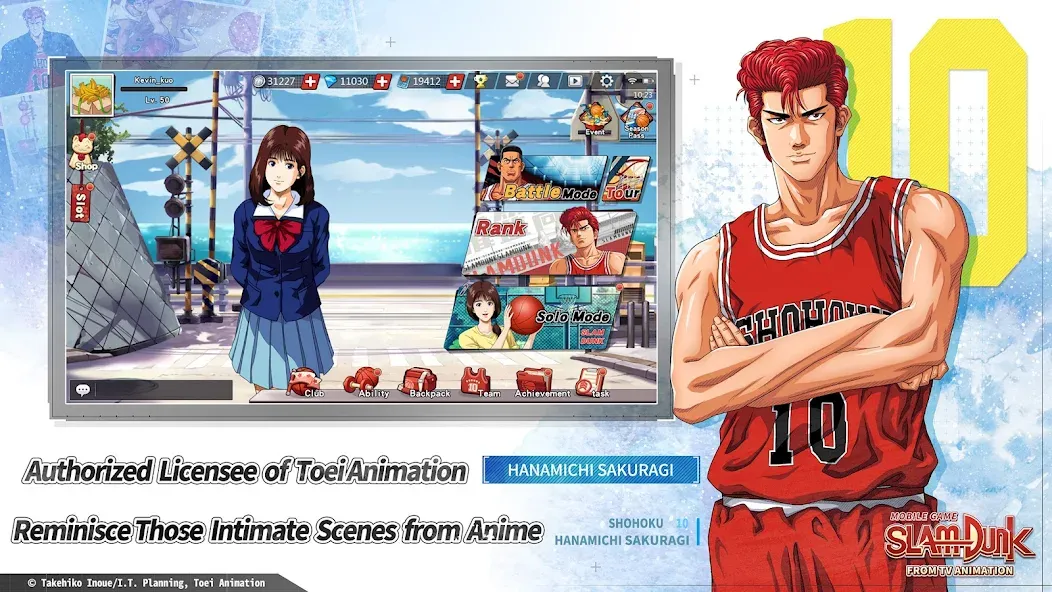 Взлом SLAM DUNK from TV Animation (СЛЭМ ДАНК из ТВ анимации)  [МОД Unlimited Money] — стабильная версия apk на Андроид screen 1