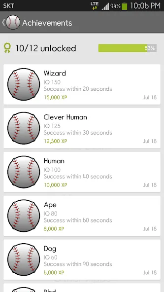 Взлом IQ Baseball — Number Puzzle (АйКью Бейсбол)  [МОД Бесконечные деньги] — стабильная версия apk на Андроид screen 5