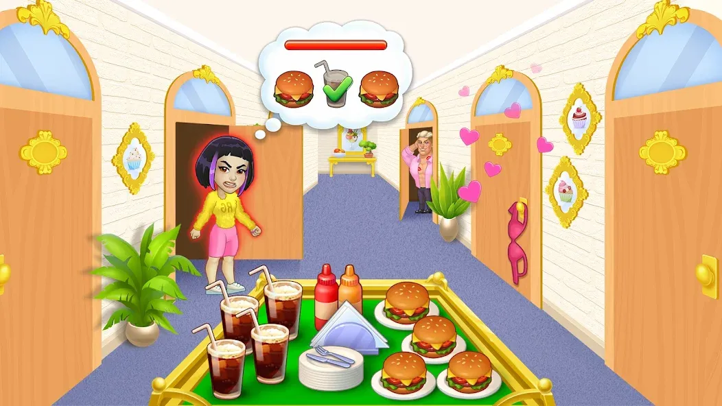 Скачать взломанную Jane’s Story: Cooking & Hotel  [МОД Все открыто] — последняя версия apk на Андроид screen 1