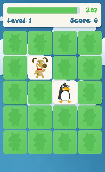 Скачать взломанную Animals memory game for kids  [МОД Много монет] — последняя версия apk на Андроид screen 4