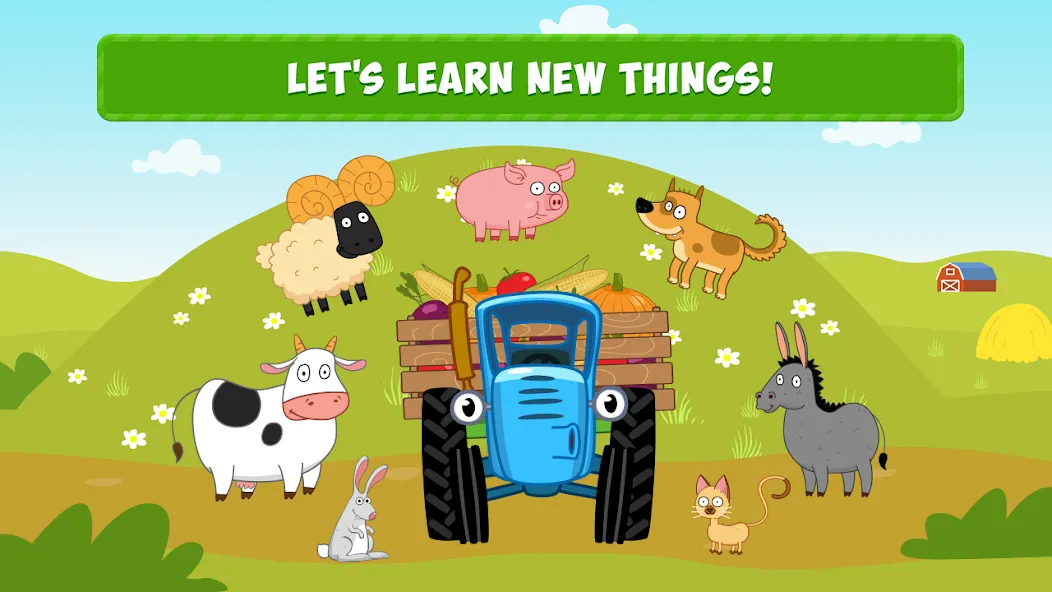 Взлом Tractor Games for Kids & Baby!  [МОД Все открыто] — стабильная версия apk на Андроид screen 2