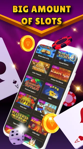 Взломанная Slot Machines: Casino Slots  [МОД Бесконечные монеты] — полная версия apk на Андроид screen 3