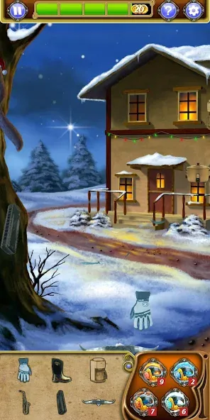 Взломанная Hidden Object: Winter Wonder (Хидден Объект)  [МОД Unlocked] — полная версия apk на Андроид screen 3