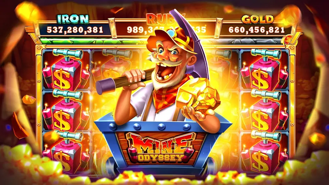 Скачать взлом Lotsa Slots — Casino Games (Лотса Слотс)  [МОД Unlimited Money] — последняя версия apk на Андроид screen 4