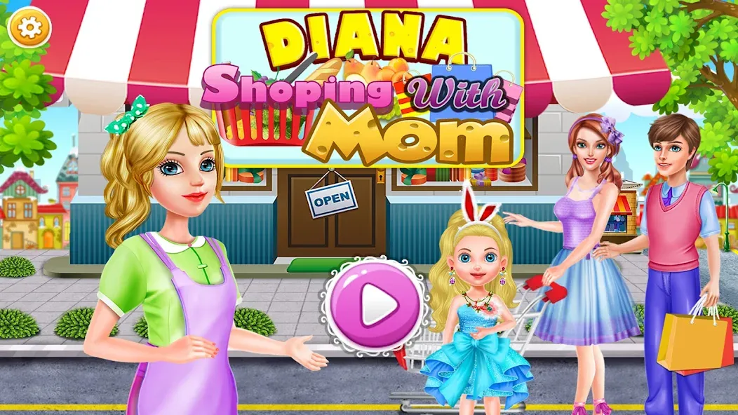 Скачать взлом Mall Shopping with Diana (Молл Шоппинг с Дианой)  [МОД Все открыто] — полная версия apk на Андроид screen 1