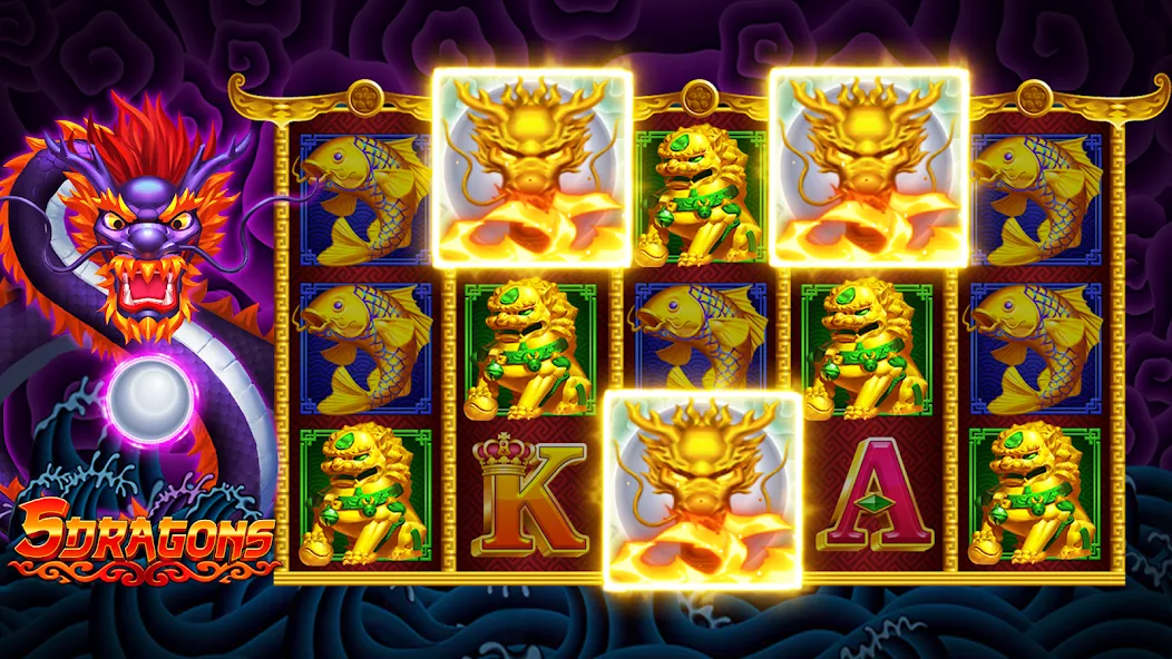 Взломанная Joker King Slots Online (Джокер Кинг Слоты Онлайн)  [МОД Много монет] — последняя версия apk на Андроид screen 5