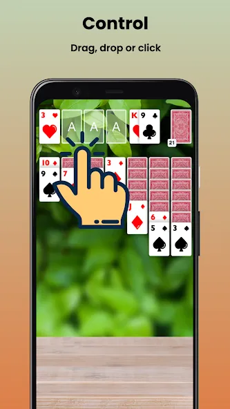 Скачать взлом Klondike Solitaire Offline  [МОД Menu] — последняя версия apk на Андроид screen 3