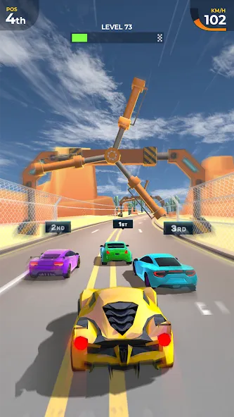 Взломанная Car Race 3D: Car Racing (Гонки на машинах 3D)  [МОД Все открыто] — полная версия apk на Андроид screen 4