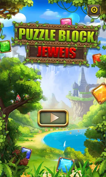 Взломанная Puzzle Block Jewels (Пазл Блок Драгоценности)  [МОД Много денег] — полная версия apk на Андроид screen 1