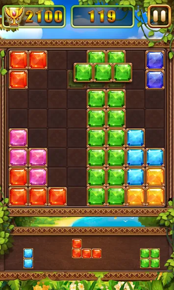 Взломанная Puzzle Block Jewels (Пазл Блок Драгоценности)  [МОД Много денег] — полная версия apk на Андроид screen 3