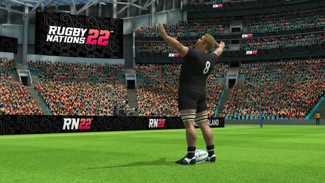 Скачать взломанную Rugby Nations 22 (Рагби Наций 22)  [МОД Unlimited Money] — последняя версия apk на Андроид screen 2