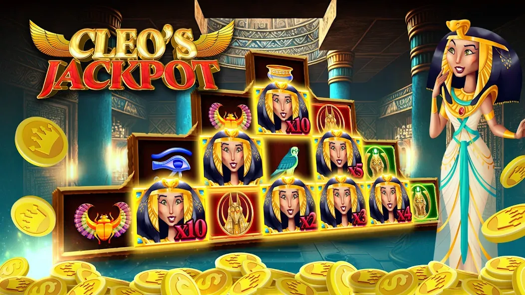 Скачать взлом Best Casino Legends 777 Slots (Бест Казино Легенды 777 Слотс)  [МОД Меню] — последняя версия apk на Андроид screen 1