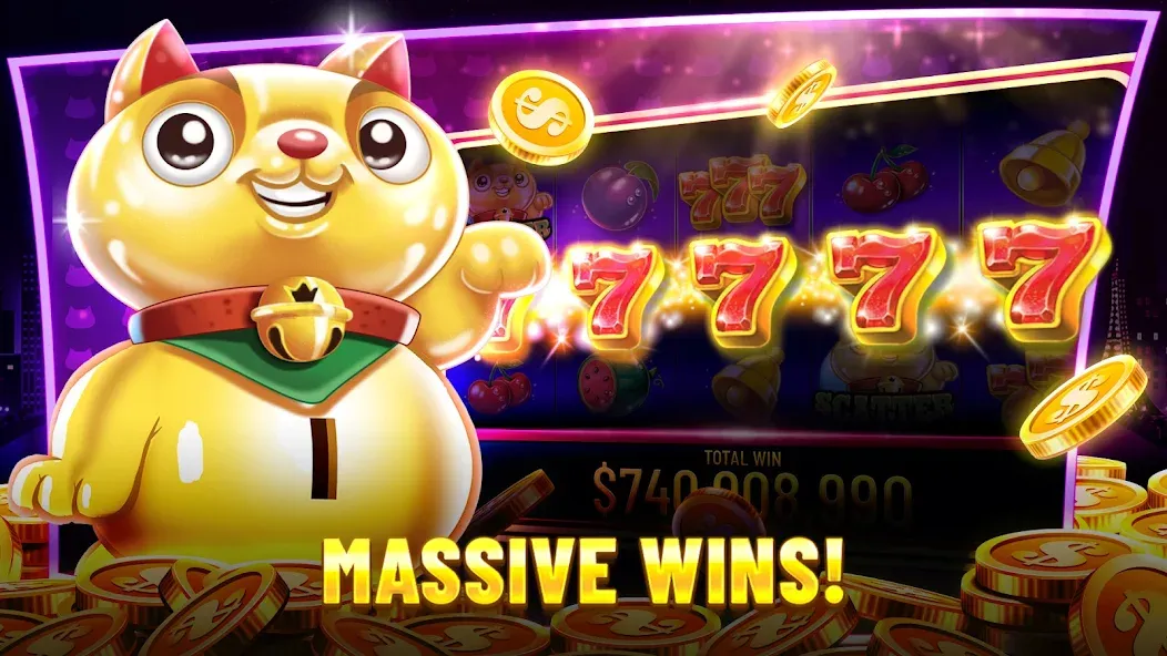 Взлом Best Casino™ Slots: 777 Casino (Бест Казино Слотс)  [МОД Unlocked] — стабильная версия apk на Андроид screen 4