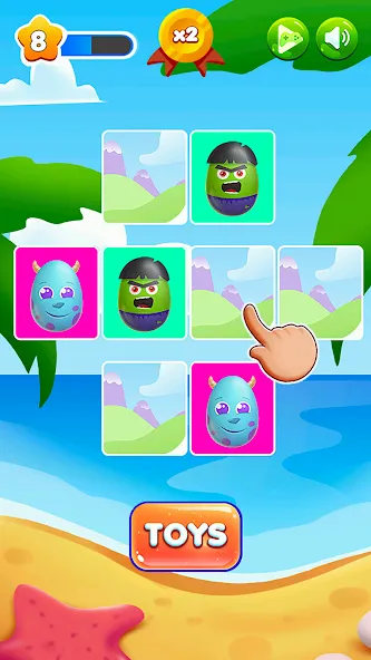 Взлом Surprise Eggs Memory (Сюрприз Яйца Мемо)  [МОД Unlocked] — полная версия apk на Андроид screen 4