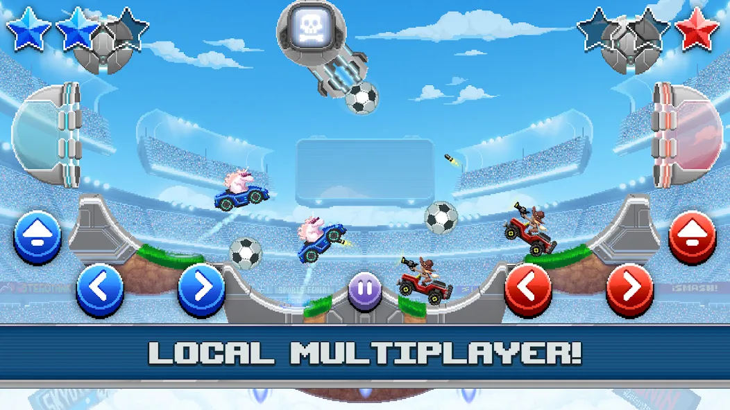 Скачать взломанную Drive Ahead! Sports  [МОД Mega Pack] — полная версия apk на Андроид screen 3