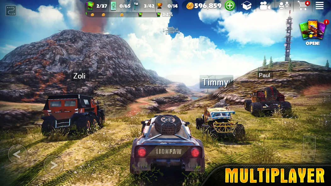 Скачать взлом OTR — Offroad Car Driving Game (ОТР)  [МОД Unlocked] — полная версия apk на Андроид screen 3