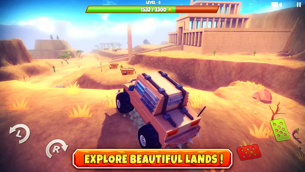 Скачать взломанную Zombie Offroad Safari (Зомби оффроуд сафари)  [МОД Бесконечные монеты] — стабильная версия apk на Андроид screen 1