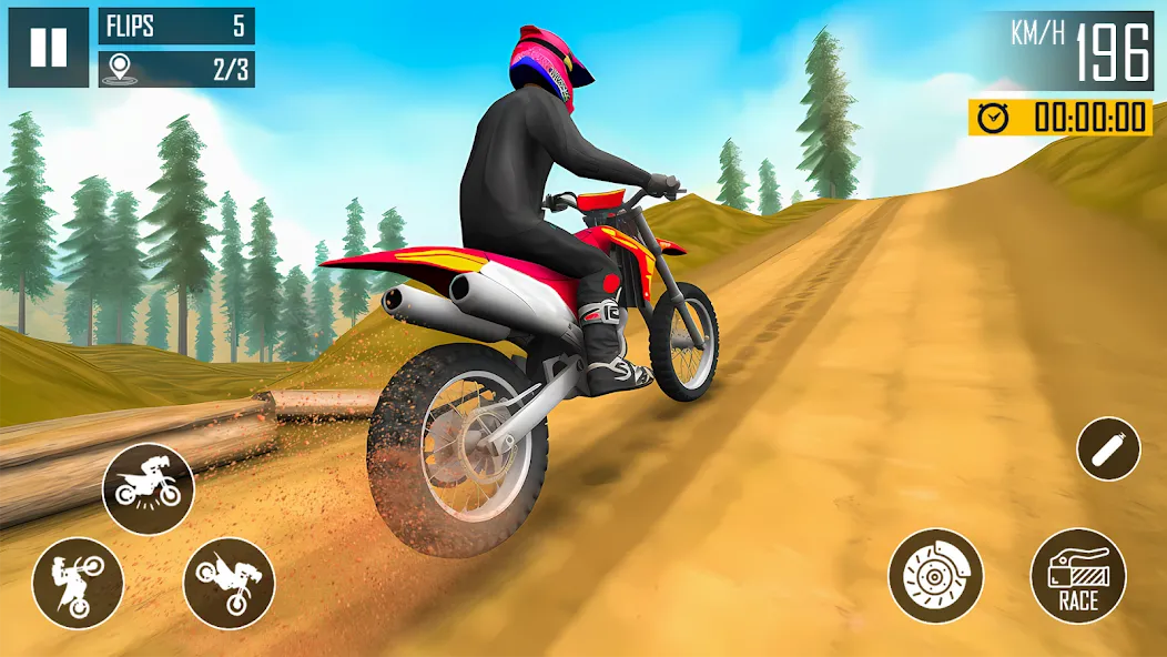 Скачать взломанную Ultimate Bike Stunt: Bike Game (Ультимейт Байк Стант)  [МОД Unlimited Money] — последняя версия apk на Андроид screen 5