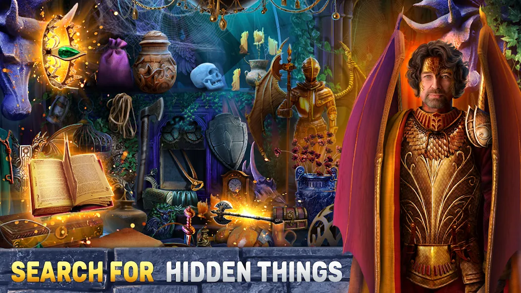 Скачать взломанную Enchanted Kingdom: Darkness  [МОД Бесконечные деньги] — полная версия apk на Андроид screen 4