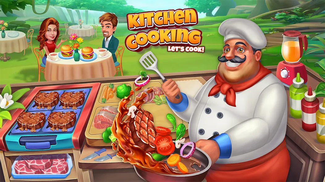 Скачать взлом Food Cooking: Chef Restaurant  [МОД Бесконечные деньги] — последняя версия apk на Андроид screen 1