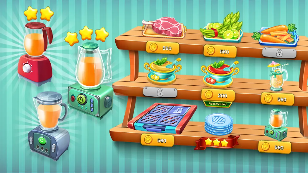 Скачать взлом Food Cooking: Chef Restaurant  [МОД Бесконечные деньги] — последняя версия apk на Андроид screen 5