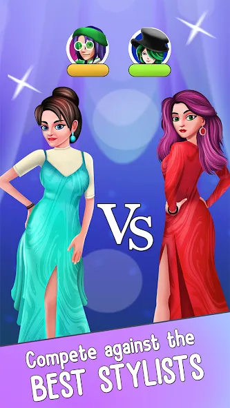 Скачать взлом Fashion Stylist Makeup Dressup  [МОД Много монет] — полная версия apk на Андроид screen 1