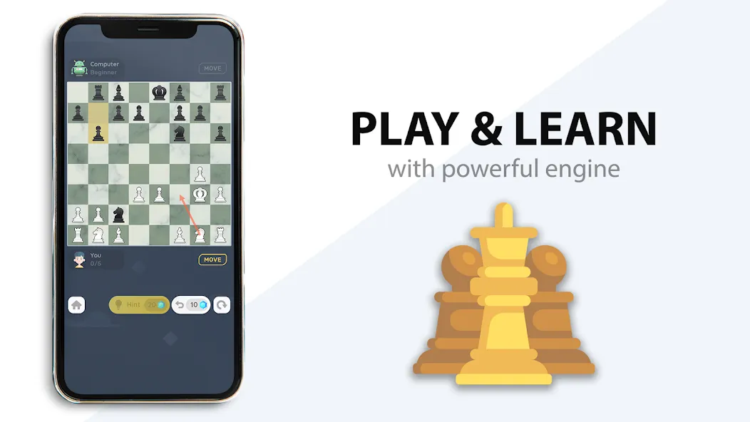 Скачать взломанную Chess: Classic Board Game  [МОД Menu] — полная версия apk на Андроид screen 3