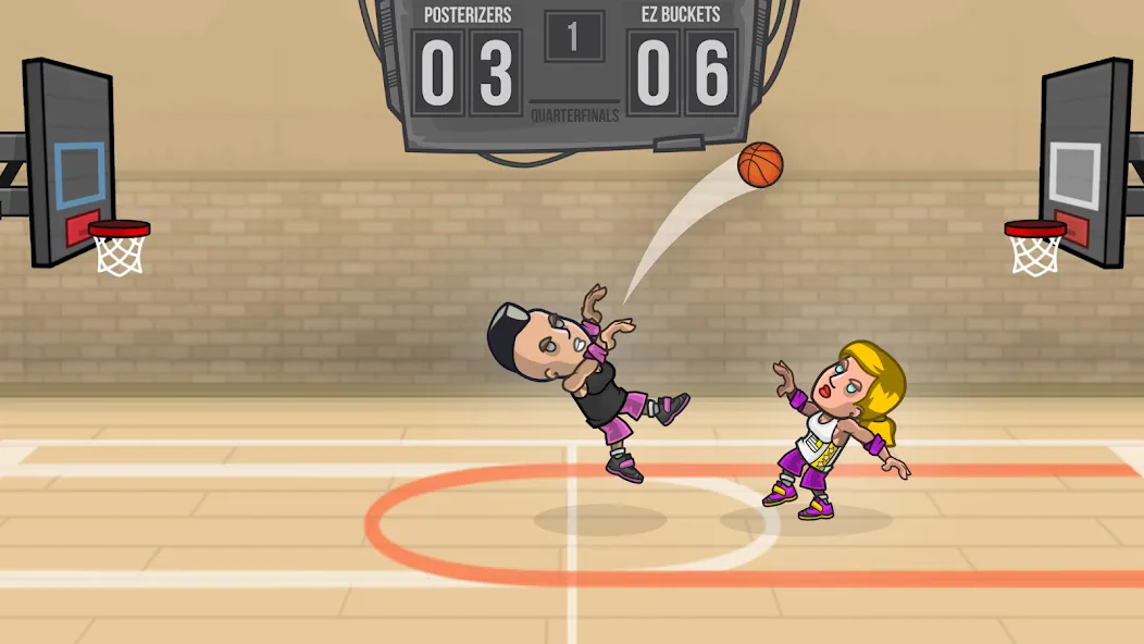 Скачать взломанную Basketball Battle  [МОД Mega Pack] — последняя версия apk на Андроид screen 4