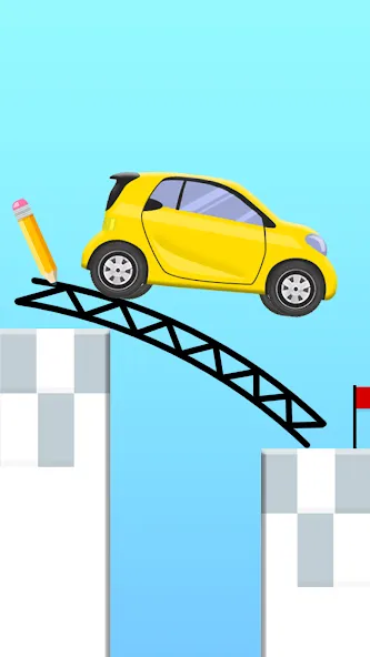 Взлом Draw 2 Bridge: Draw Save Car (Дроу 2 Бридж)  [МОД Бесконечные монеты] — последняя версия apk на Андроид screen 5