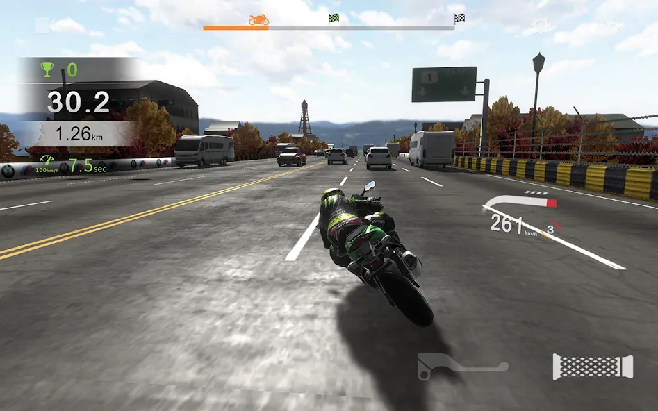 Взломанная Real Moto Traffic (Реал Мото Трафик)  [МОД Mega Pack] — стабильная версия apk на Андроид screen 4