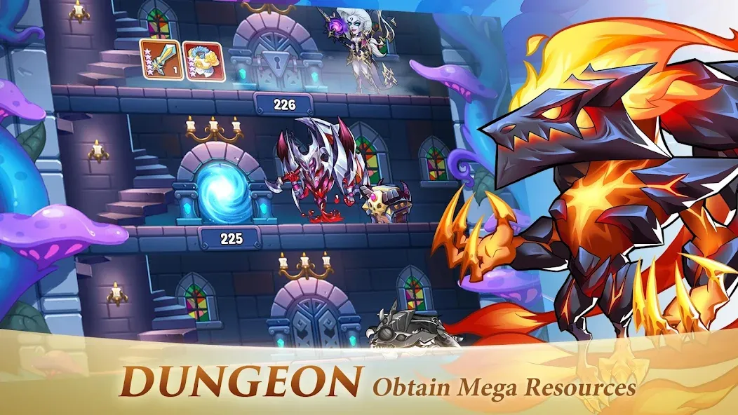 Взлом Idle Heroes (Айдел Хироес)  [МОД Много монет] — стабильная версия apk на Андроид screen 5