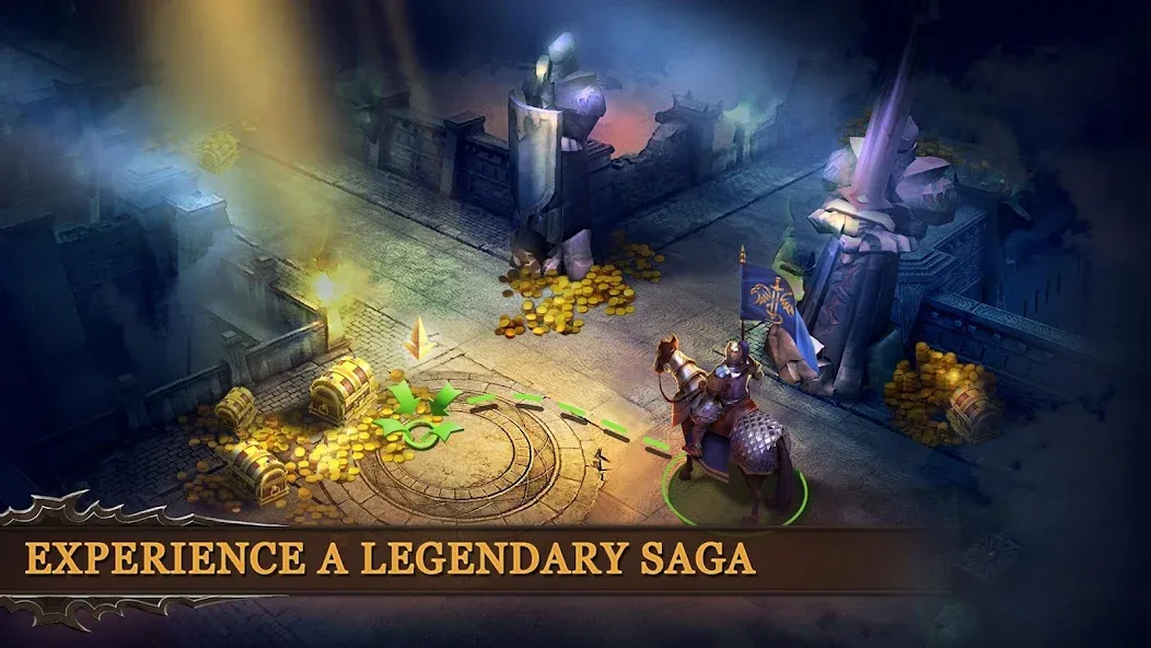 Взлом Dungeon & Heroes: 3D RPG  [МОД Unlocked] — стабильная версия apk на Андроид screen 2