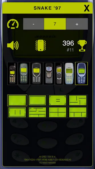 Взлом Snake '97: retro phone classic  [МОД Unlocked] — последняя версия apk на Андроид screen 3