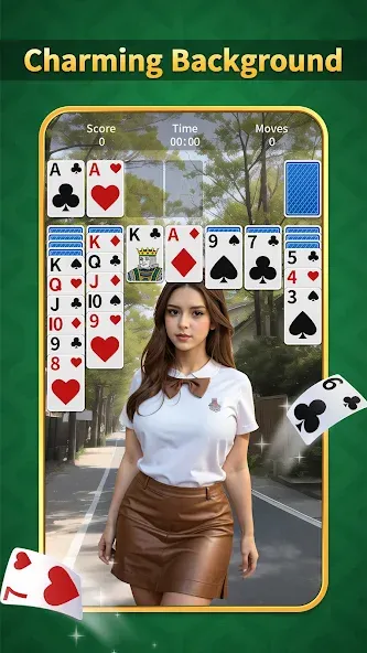 Скачать взломанную Solitaire Classic:Card Game (Солитер Классик)  [МОД Mega Pack] — последняя версия apk на Андроид screen 3