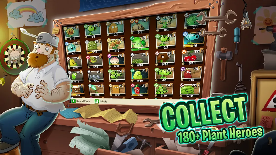 Взломанная Plants vs. Zombies™ 2  [МОД Mega Pack] — полная версия apk на Андроид screen 2