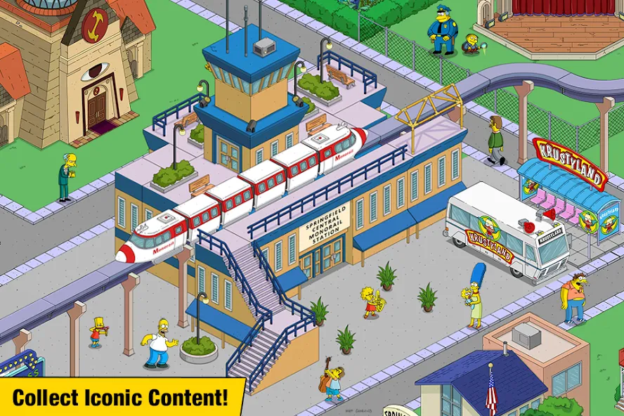 Взломанная The Simpsons™:  Tapped Out (Зе Симпсонс)  [МОД Menu] — последняя версия apk на Андроид screen 3