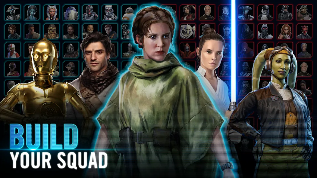 Взломанная Star Wars™: Galaxy of Heroes (Ста Вас)  [МОД Unlimited Money] — последняя версия apk на Андроид screen 1