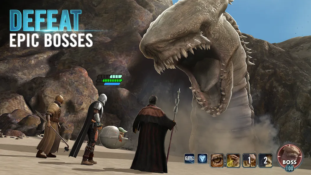 Взломанная Star Wars™: Galaxy of Heroes (Ста Вас)  [МОД Unlimited Money] — последняя версия apk на Андроид screen 3