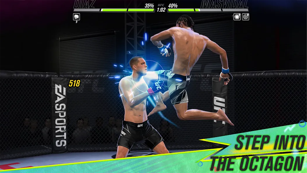 Взломанная EA SPORTS™ UFC® Mobile 2 (ИА СПОРТС УФЦ 2)  [МОД Unlocked] — стабильная версия apk на Андроид screen 1