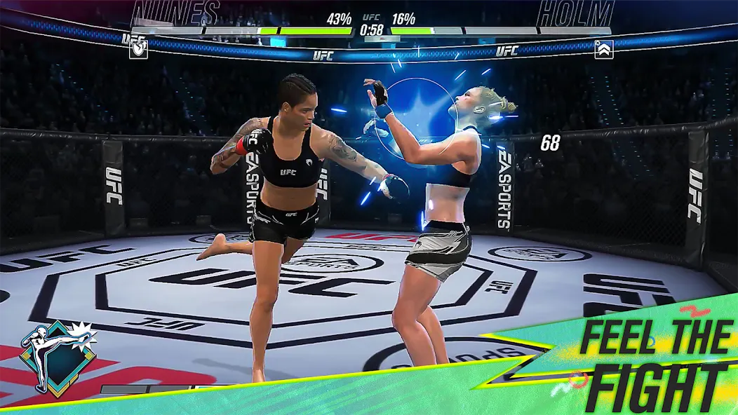 Взломанная EA SPORTS™ UFC® Mobile 2 (ИА СПОРТС УФЦ 2)  [МОД Unlocked] — стабильная версия apk на Андроид screen 3