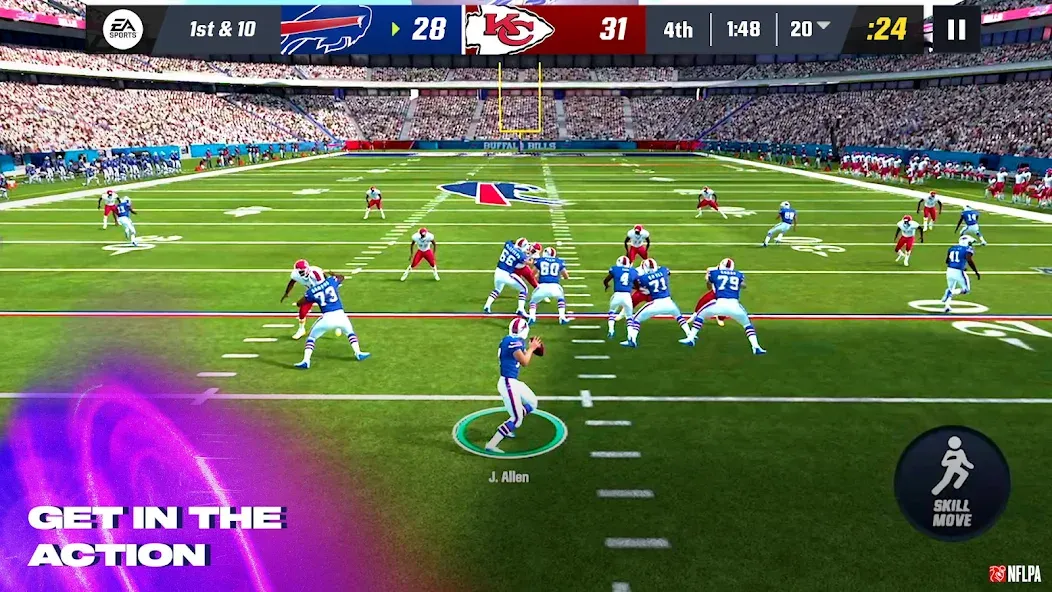 Скачать взлом Madden NFL 24 Mobile Football (Мэдден НФЛ 23 Мобильный Футбол)  [МОД Меню] — стабильная версия apk на Андроид screen 1