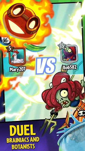 Скачать взлом Plants vs. Zombies™ Heroes  [МОД Много монет] — стабильная версия apk на Андроид screen 3