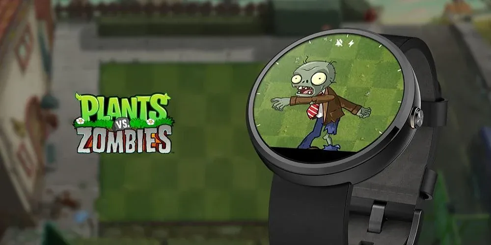 Скачать взломанную Plants vs. Zombies™ Watch Face  [МОД Много денег] — стабильная версия apk на Андроид screen 1