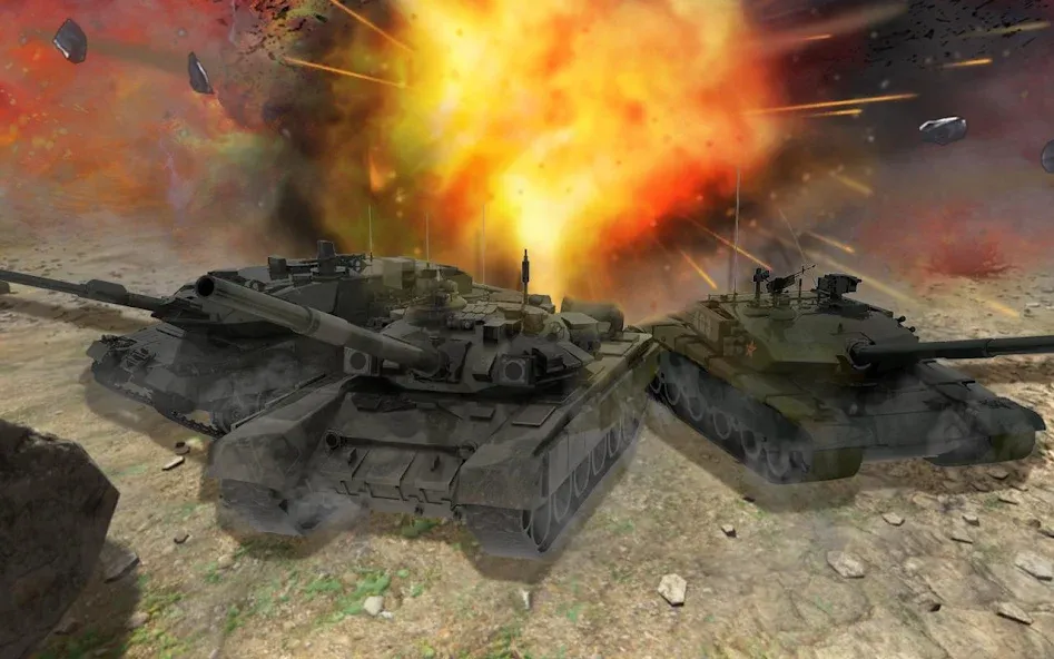 Скачать взлом Real Tank Battle : War Machine (Реальное танковое сражение)  [МОД Много монет] — полная версия apk на Андроид screen 4