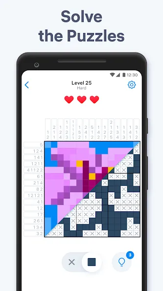 Взлом Nonogram.com — Picture Cross  [МОД Все открыто] — последняя версия apk на Андроид screen 1