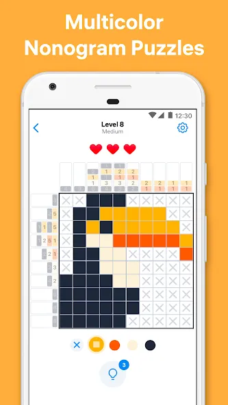 Взлом Nonogram Color — Logic Puzzle  [МОД Много монет] — последняя версия apk на Андроид screen 1