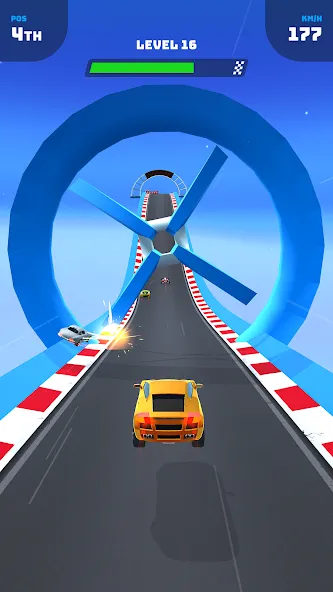 Скачать взломанную Race Master 3D — Car Racing (Рэйс мастер 3Д)  [МОД Mega Pack] — стабильная версия apk на Андроид screen 4