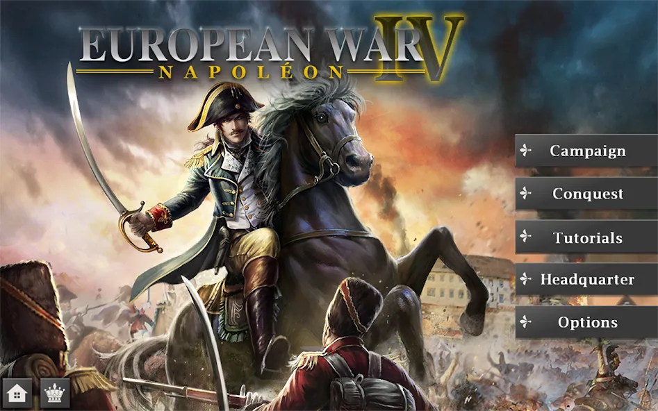 Взлом European War 4 : Napoleon (Европейская война 4)  [МОД Много монет] — стабильная версия apk на Андроид screen 1