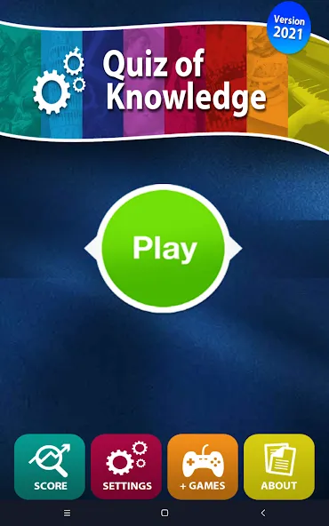 Взлом Quiz of Knowledge Game  [МОД Unlocked] — стабильная версия apk на Андроид screen 5